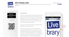 Desktop Screenshot of livebrary.boopsie.com