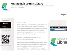 Tablet Screenshot of multcolib.boopsie.com